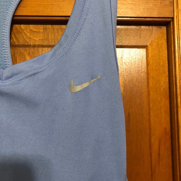 Nike Dri-Fit Athletic Tank Top Light Blue Size XS - Picture 3 of 7